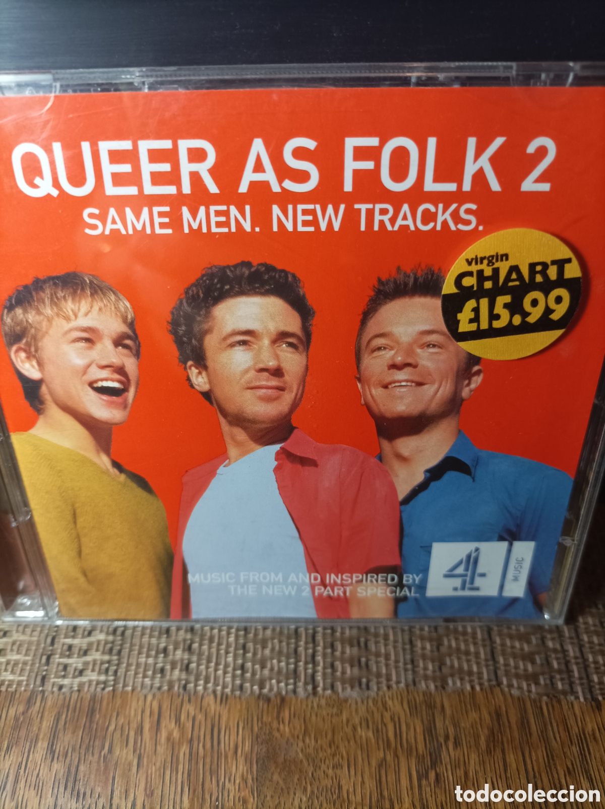 CDs de m&uacute;sica: Queer As folk. Same men. New tracks. 2 cds. - Foto 1