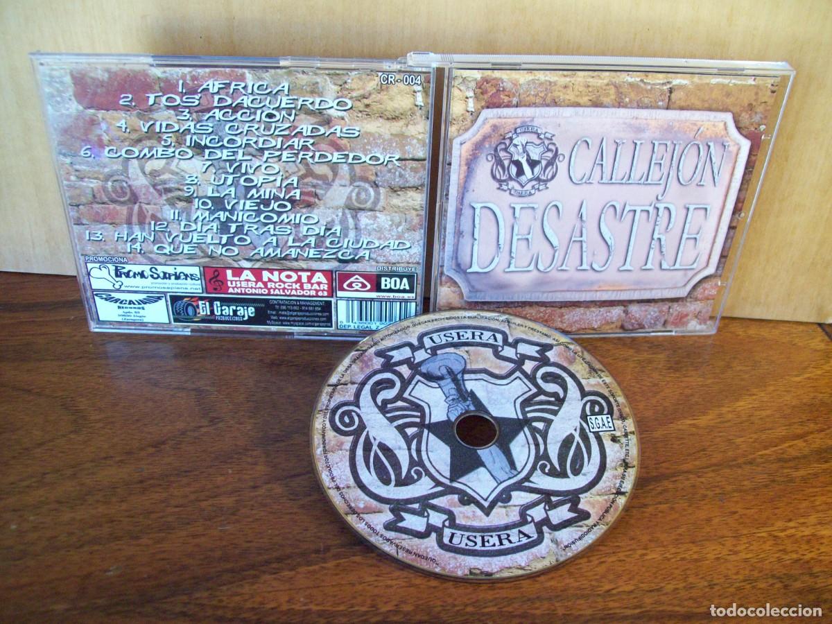 CDs de m&uacute;sica: CALLEJON DESASTRE - USERA - CD - Foto 1