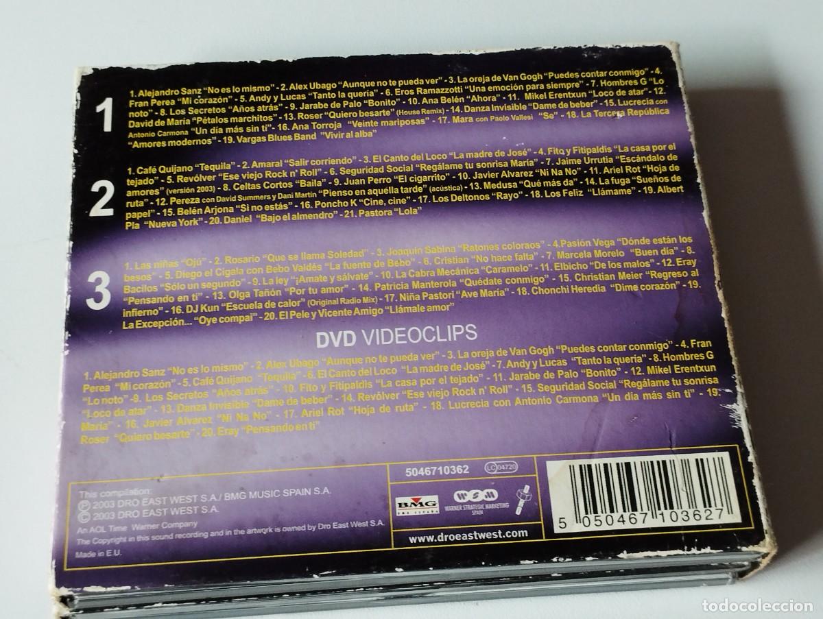CDs de m&uacute;sica: 3 CD + DVD LOS EXITOS DEL A&Ntilde;O - Foto 2