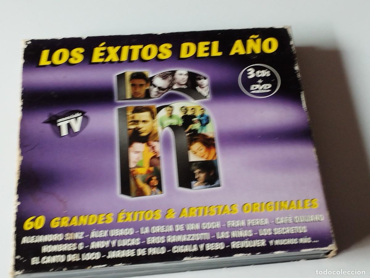 CDs de m&uacute;sica: 3 CD + DVD LOS EXITOS DEL A&Ntilde;O - Foto 3
