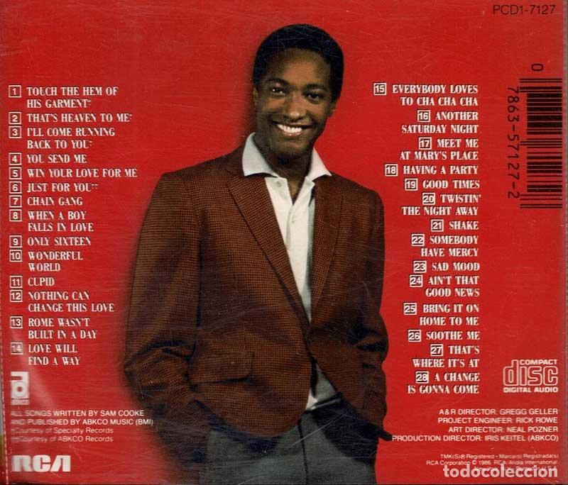 CDs de m&uacute;sica: Sam Cooke - The Man And His Music. CD - Foto 2