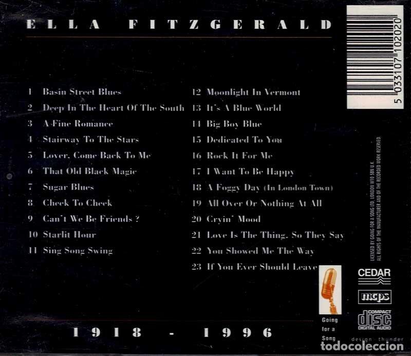 CDs de m&uacute;sica: Ella Fitzgerald - 1918 - 1996. CD - Foto 2