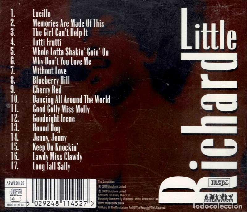 CDs de m&uacute;sica: Little Richard - Little Richard. CD - Foto 2