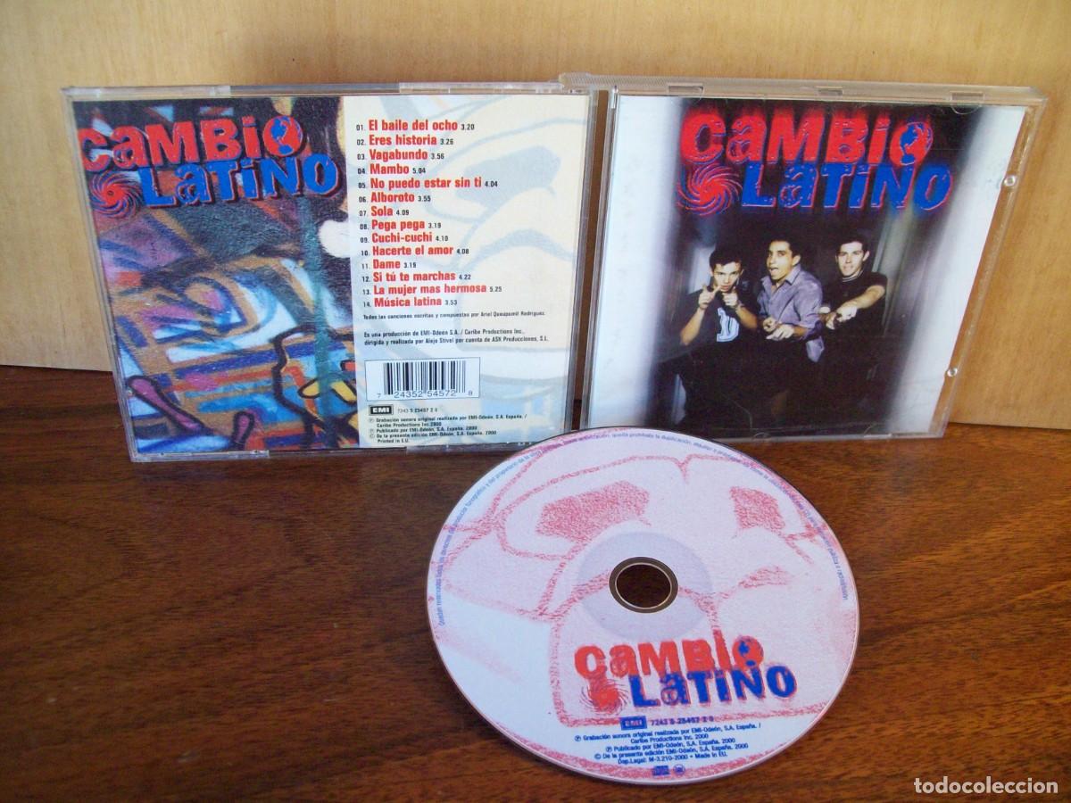 CDs de m&uacute;sica: CAMBIO LATINO - CD FABRICADO EN E.U. - Foto 1
