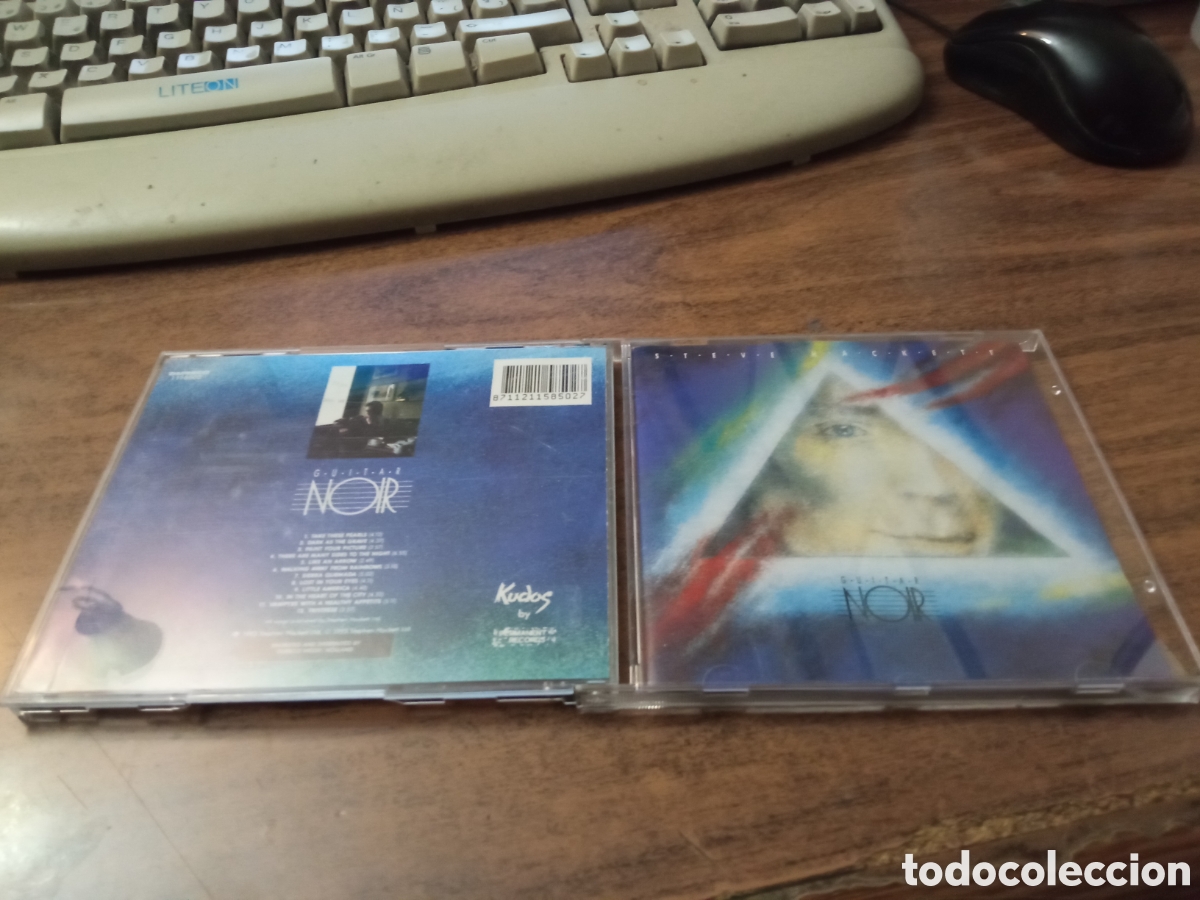 CDs de m&uacute;sica: STEVE HACKETT &lrm;&ndash; GUITAR NOIR (1993) - Foto 1
