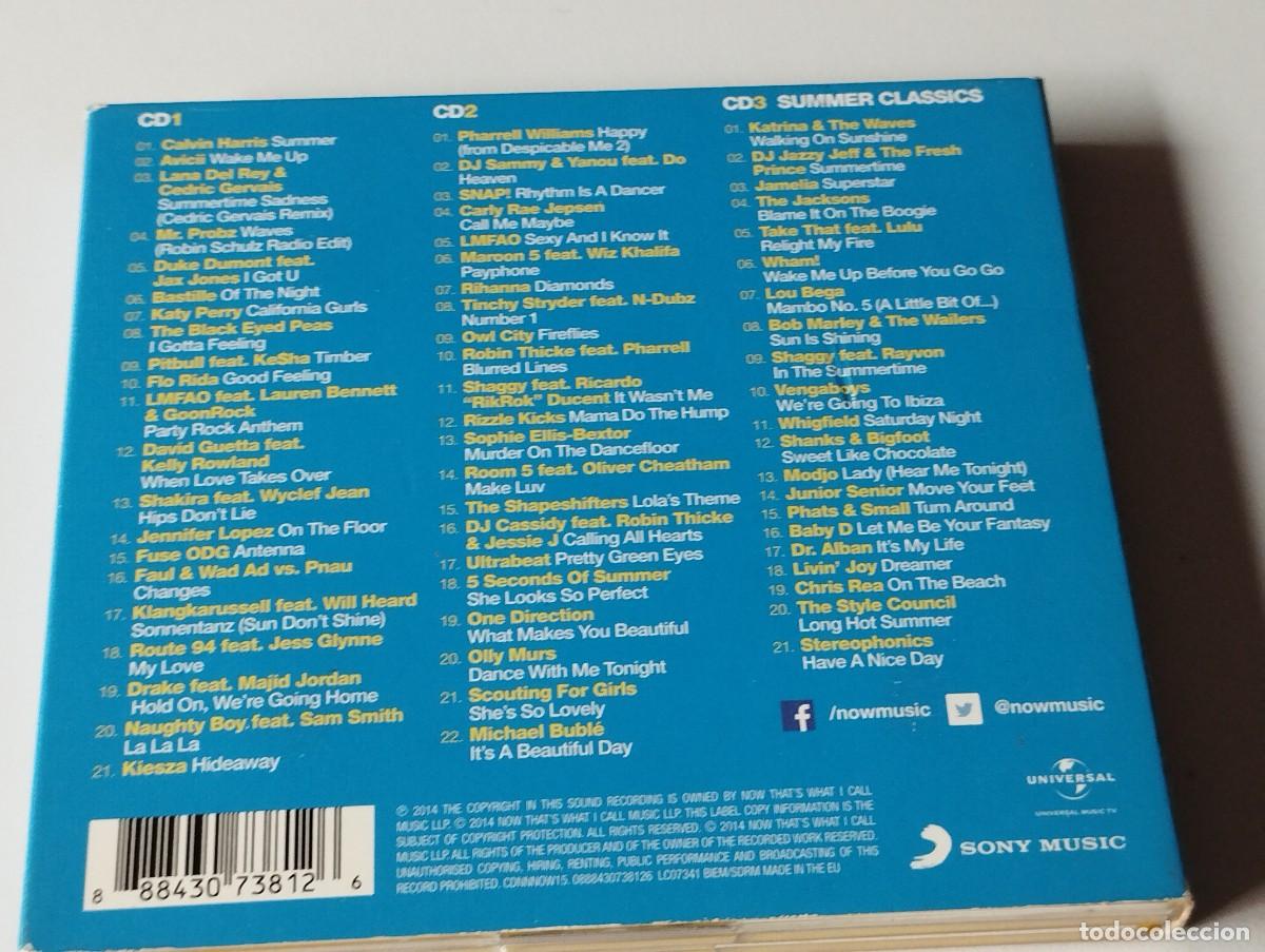 CDs de m&uacute;sica: 3 CD NON THAT&acute;S WHAT I CALL SUMMER - Foto 2