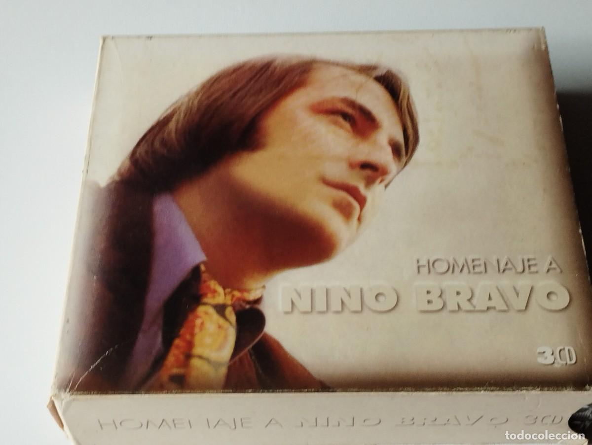 CDs de m&uacute;sica: 3 CD HOMENAJE A NINO BRAVO CON CAJA - Foto 1