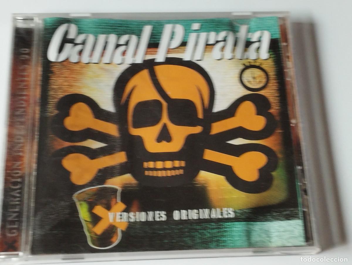 CDs de m&uacute;sica: CD CANAL PIRATA VERSIONES ORIGINALES - Foto 1