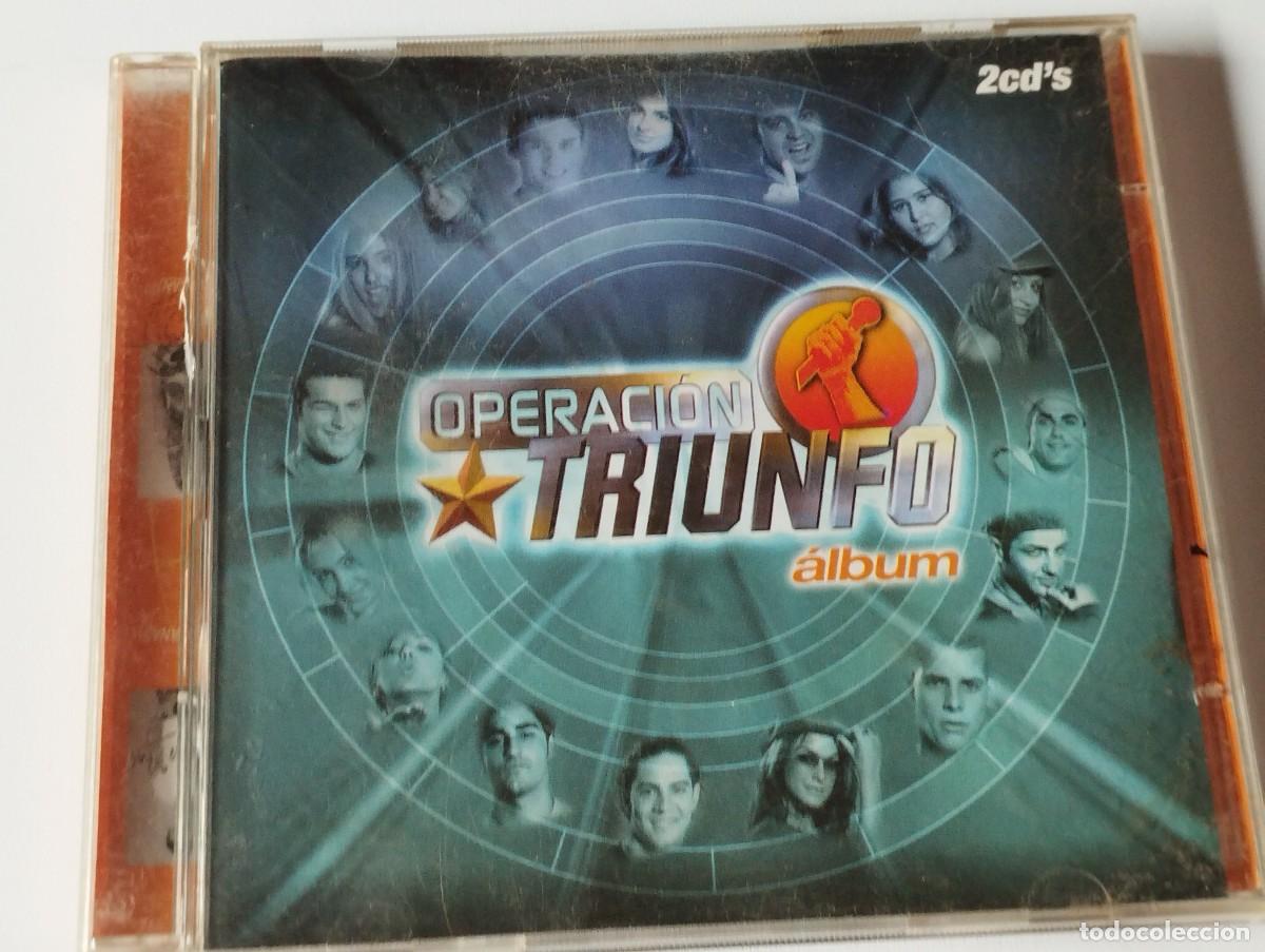 CDs de m&uacute;sica: 2 CD ALBUM OPERACION TRIUNFO - Foto 1