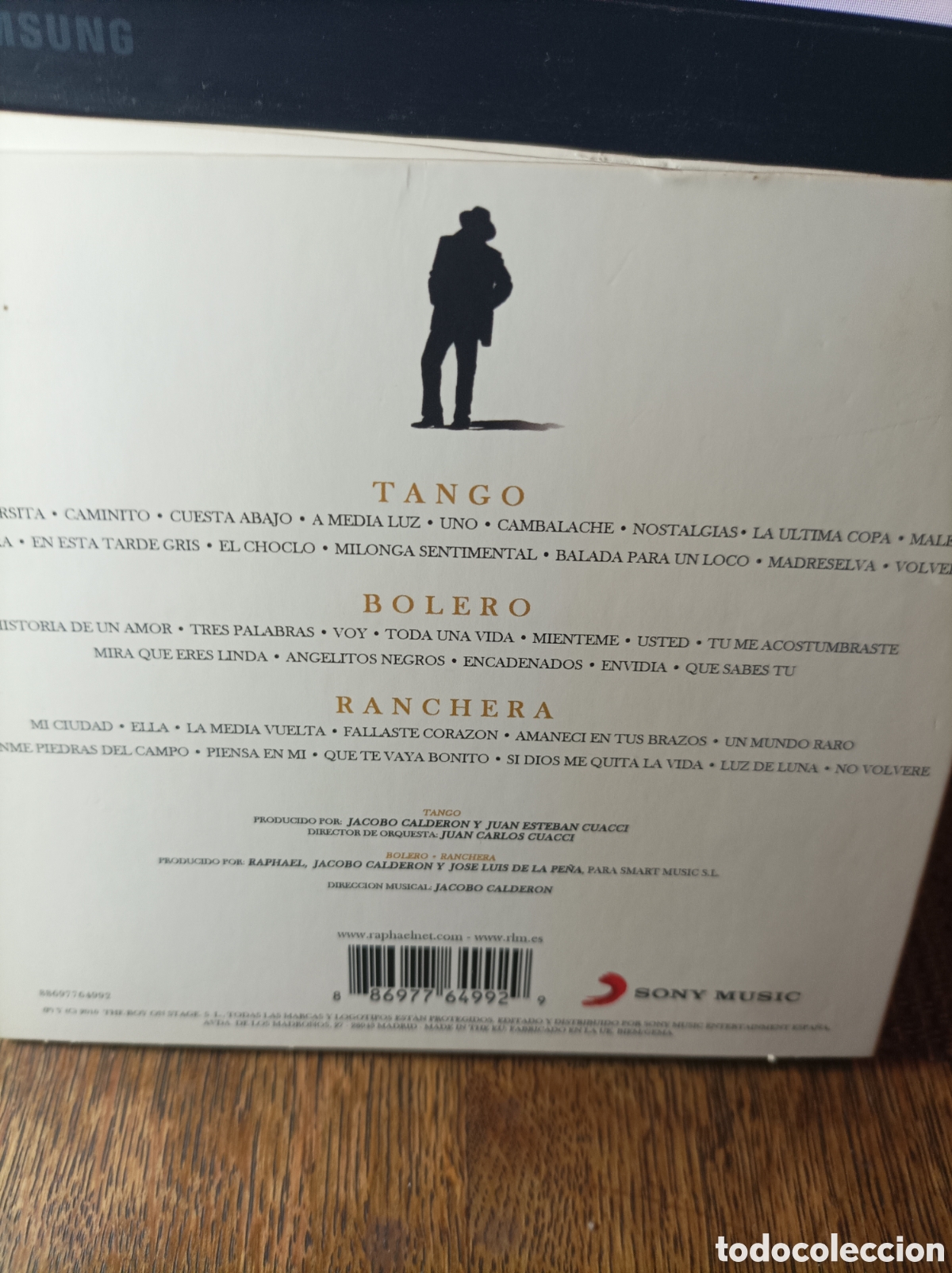 CDs de m&uacute;sica: Raphael. Tango bolero ranchera. 3 cds - Foto 2