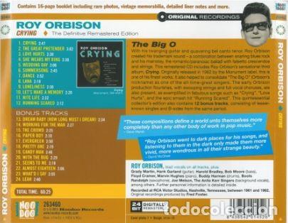 CDs de m&uacute;sica: Roy Orbison &ndash; Crying - + Bonus - Foto 2
