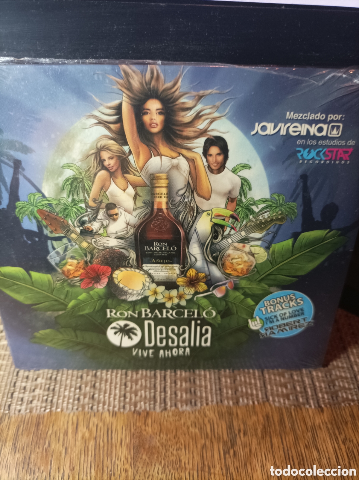 CDs de m&uacute;sica: Ron Barcel&oacute;. Desalia. Vive ahora. Cd. - Foto 1