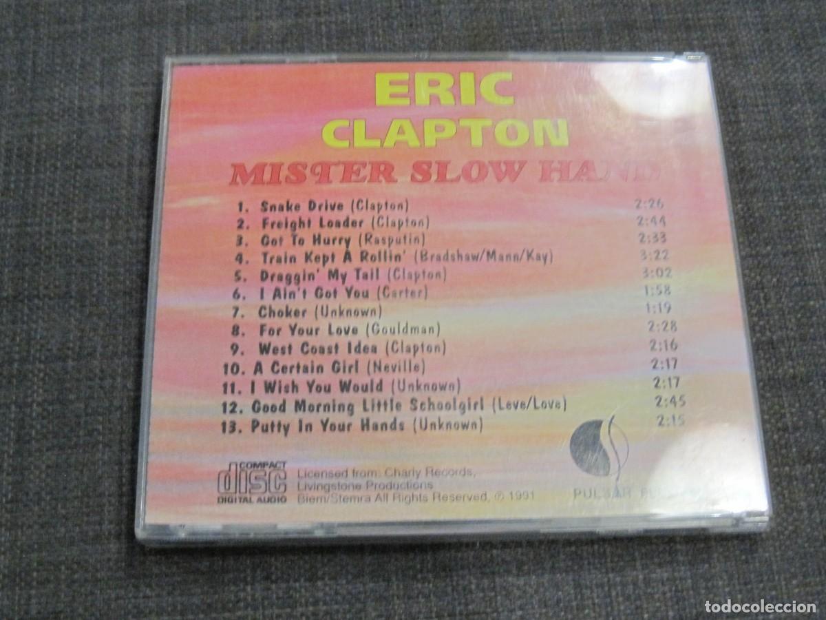 CDs de m&uacute;sica: ERIC CLAPTON - MR. SLOWHAND - Foto 2