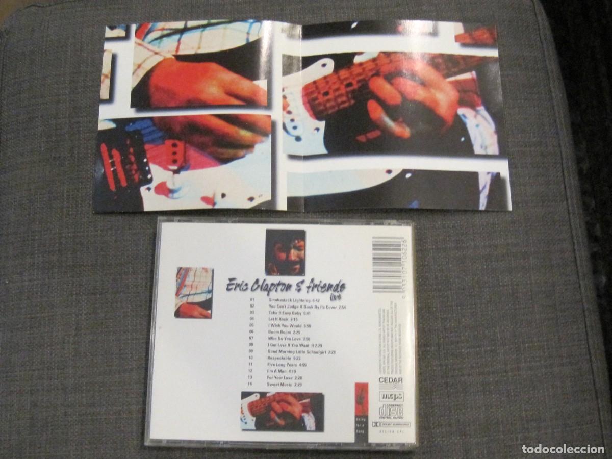 CDs de m&uacute;sica: ERIC CLAPTON - ERIC CLAPTON & FRIENDS LIVE - Foto 2