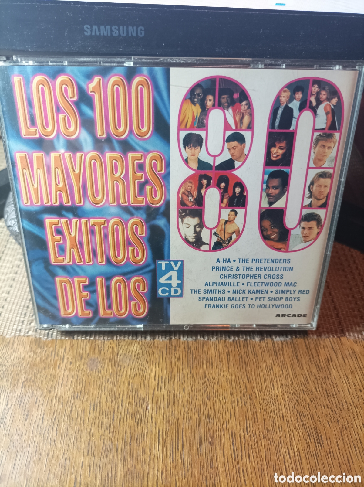 CDs de m&uacute;sica: Los 100 mayores &eacute;xitos de los 80. 4 cds - Foto 1