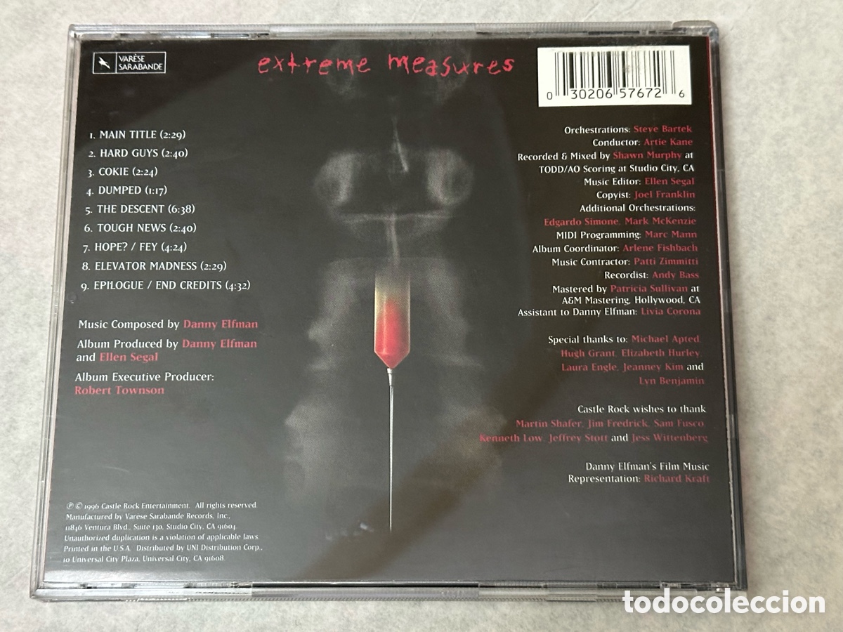 CDs de m&uacute;sica: CD BSO CROSSING THE LINE,1991 - Foto 5