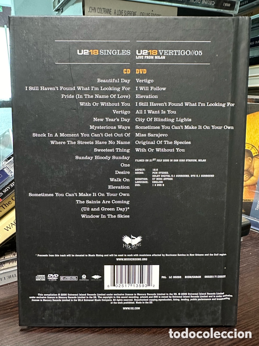 CDs de m&uacute;sica: U2 - U218 Singles (CD + DVD, Multichannel, Libro) - Foto 3
