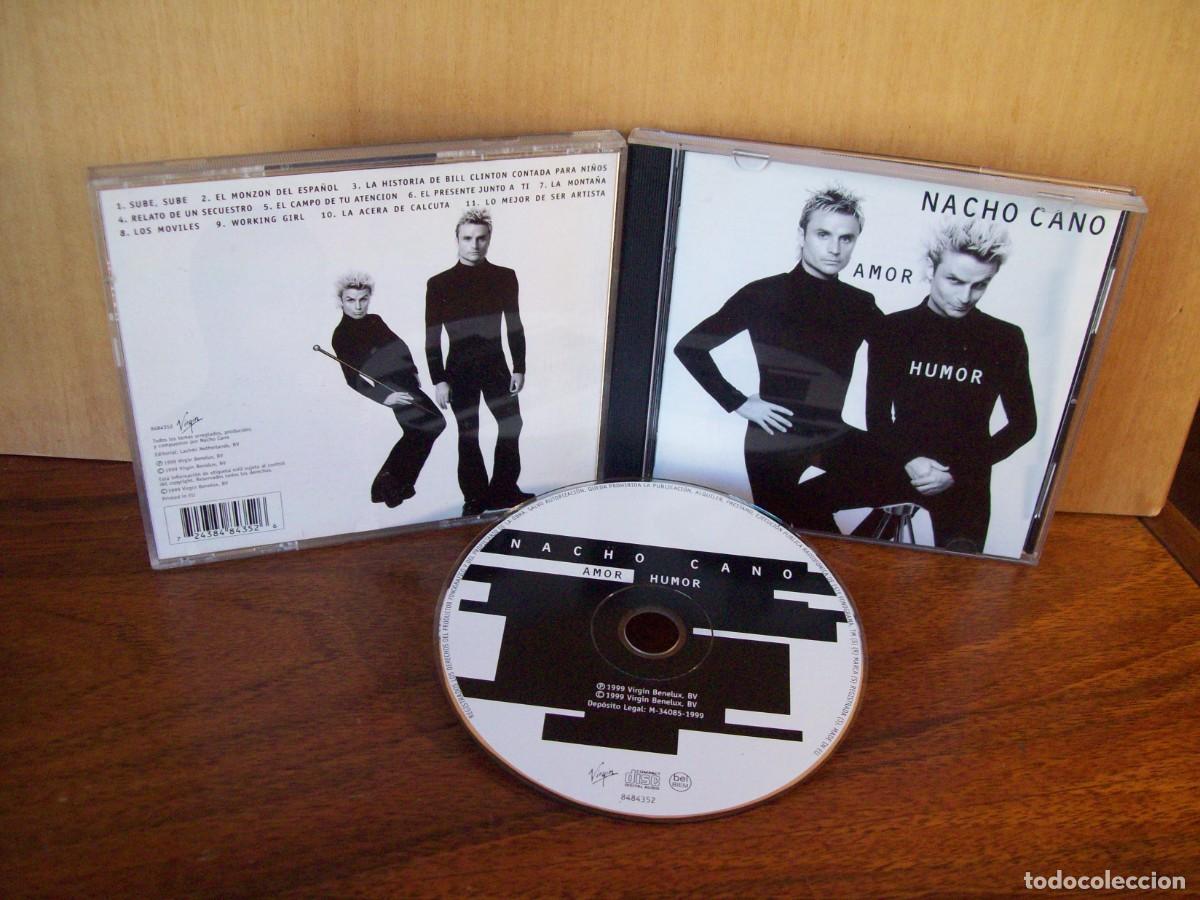 CDs de m&uacute;sica: NACHO CANO - AMOR / HUMOR - CD PRINTED EN EU - Foto 1