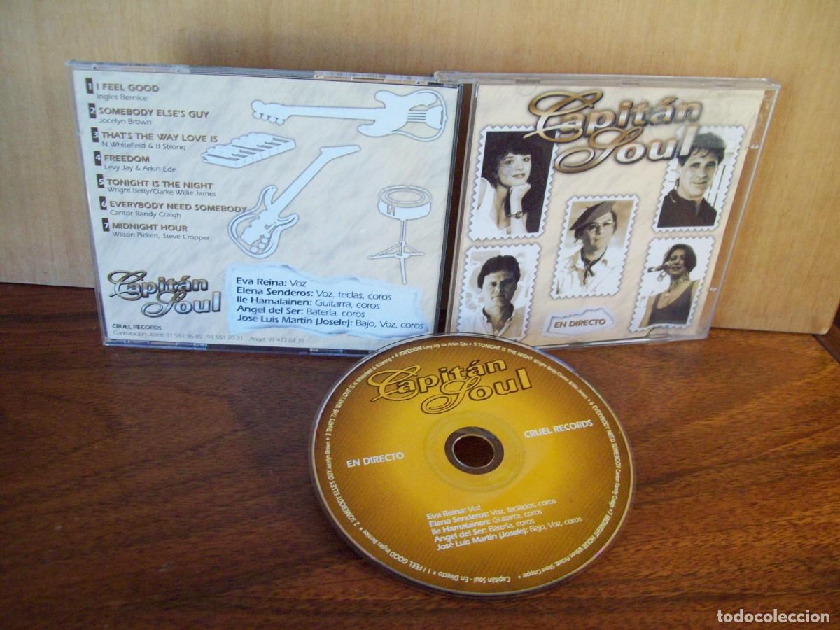 CDs de m&uacute;sica: CAPITAN SOUL - EN DIRECTO - CD - Foto 1