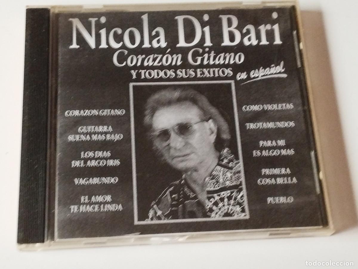 CDs de m&uacute;sica: CD NICOLA DI BARI CORAZON GITANO - Foto 1