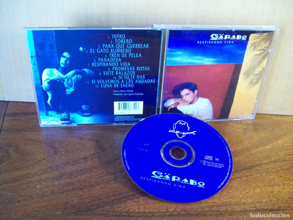 CDs de m&uacute;sica: CARABO - RESPIRANDO VIDA - CD - Foto 1