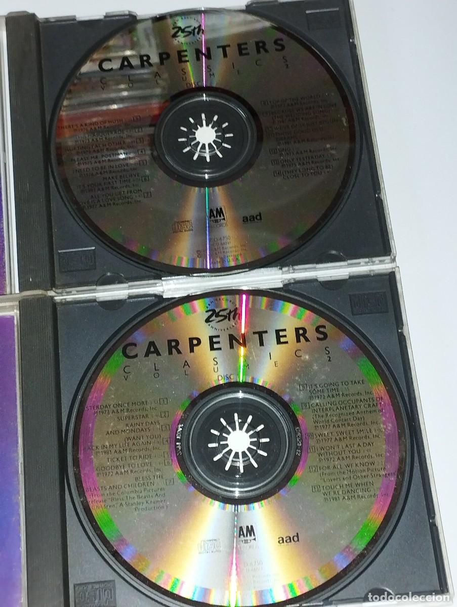 CDs de m&uacute;sica: 2 CD CARPENTERS 25 ANIVERSARIO - Foto 2