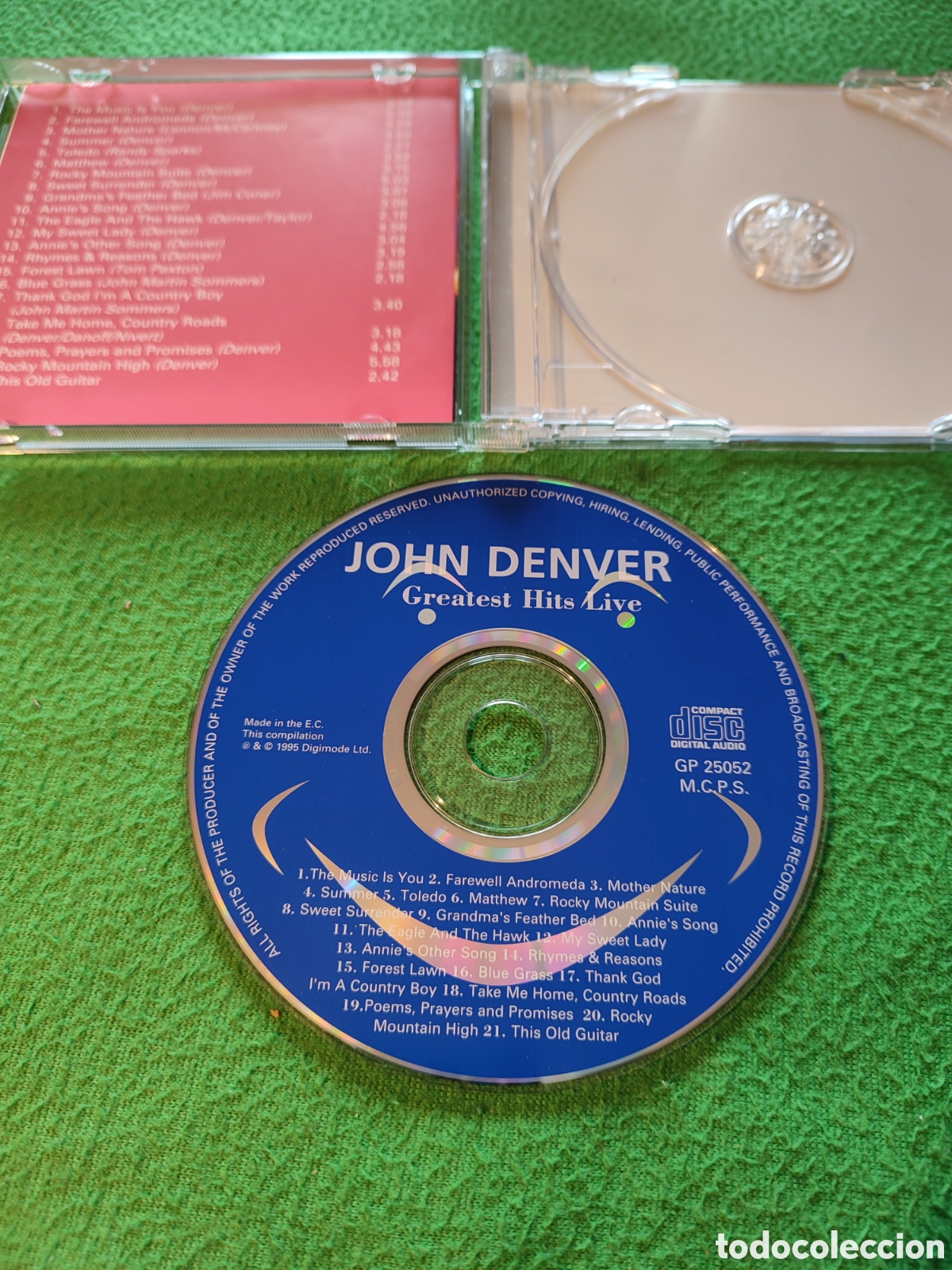 CDs de m&uacute;sica: John Denver - Greatest hits Live - Foto 2