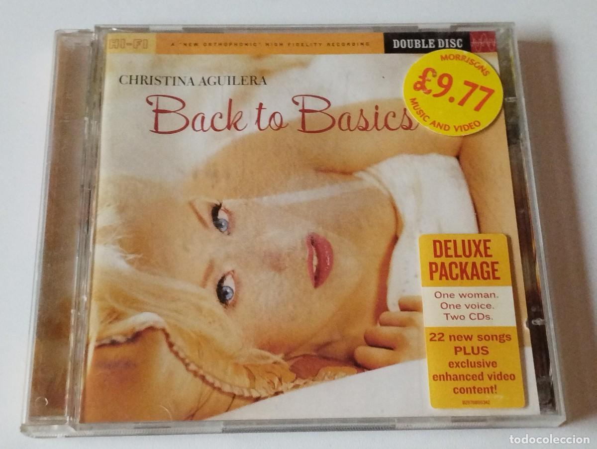 CDs de m&uacute;sica: 2 CD CRISTINA AGUILERA BACK TO BASICS - Foto 1