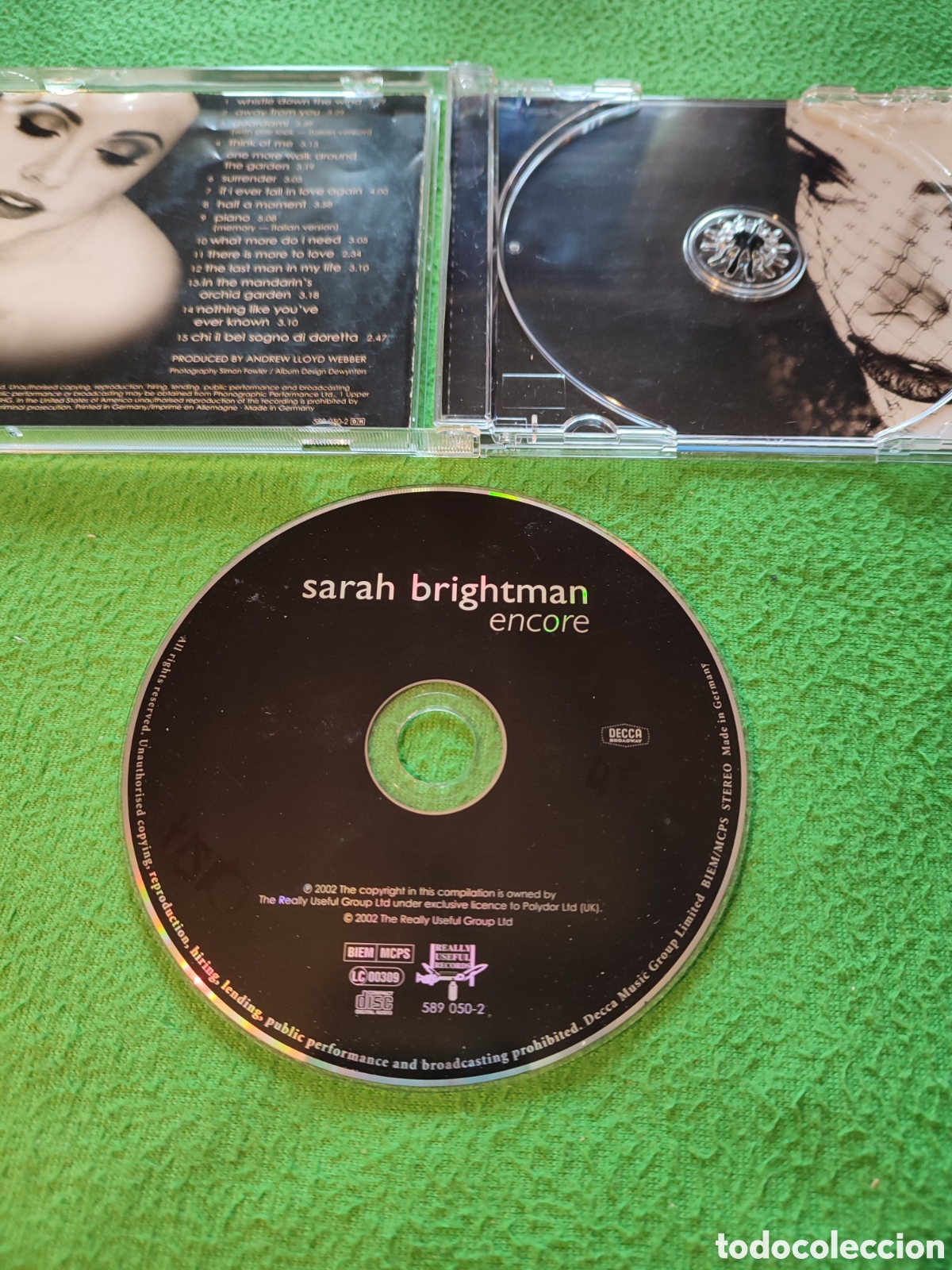 CDs de m&uacute;sica: Sarah Brightman - Encore CD 2002 - Foto 2