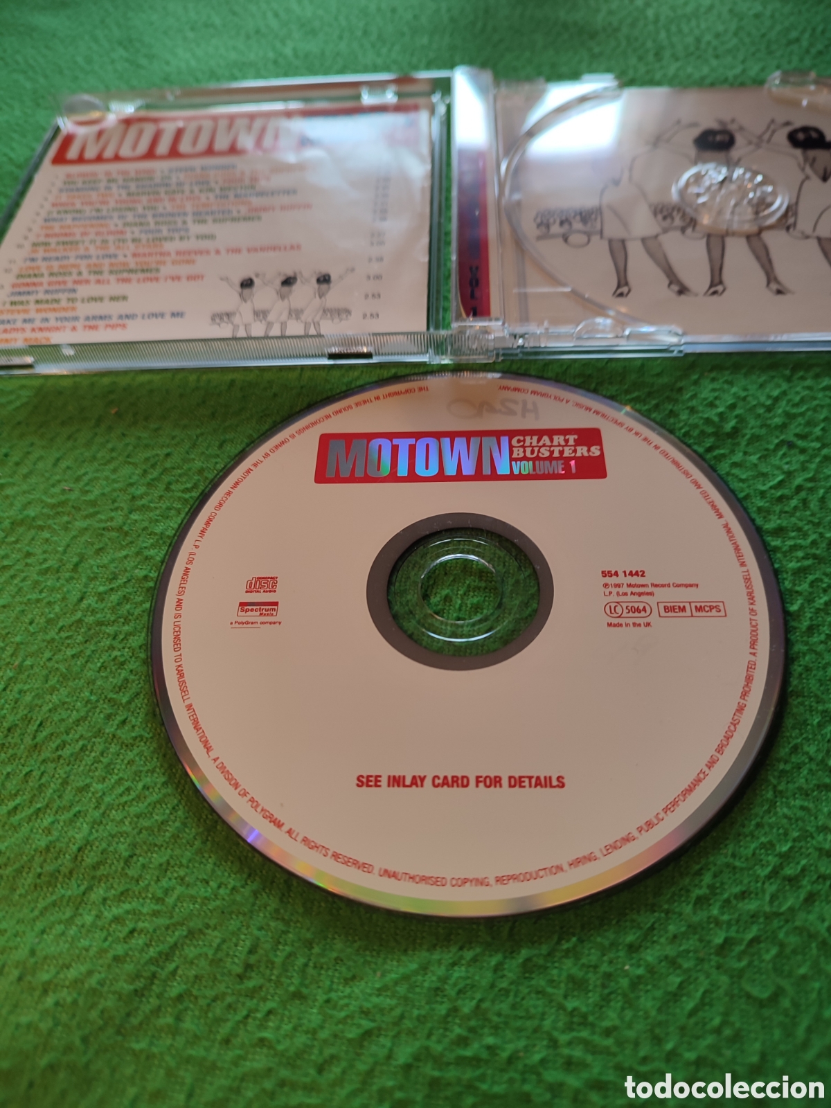 CDs de m&uacute;sica: Motown Chart Busters - Varios Volume 1 - Foto 2