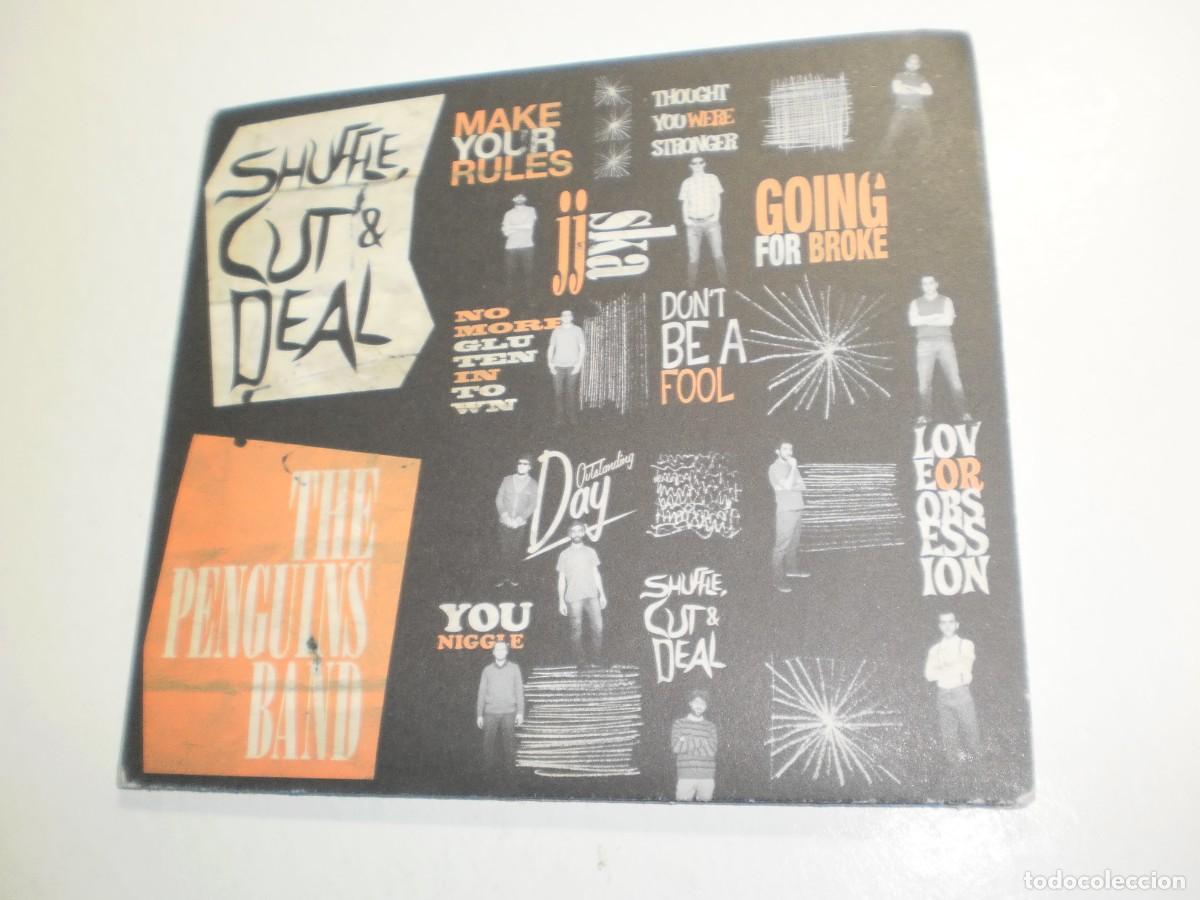 CDs de m&uacute;sica: cd the penguins band. shuffle, cut & deal. buenritmo 2014 cat. 10 temas. letras. nunca tc (seminuevo