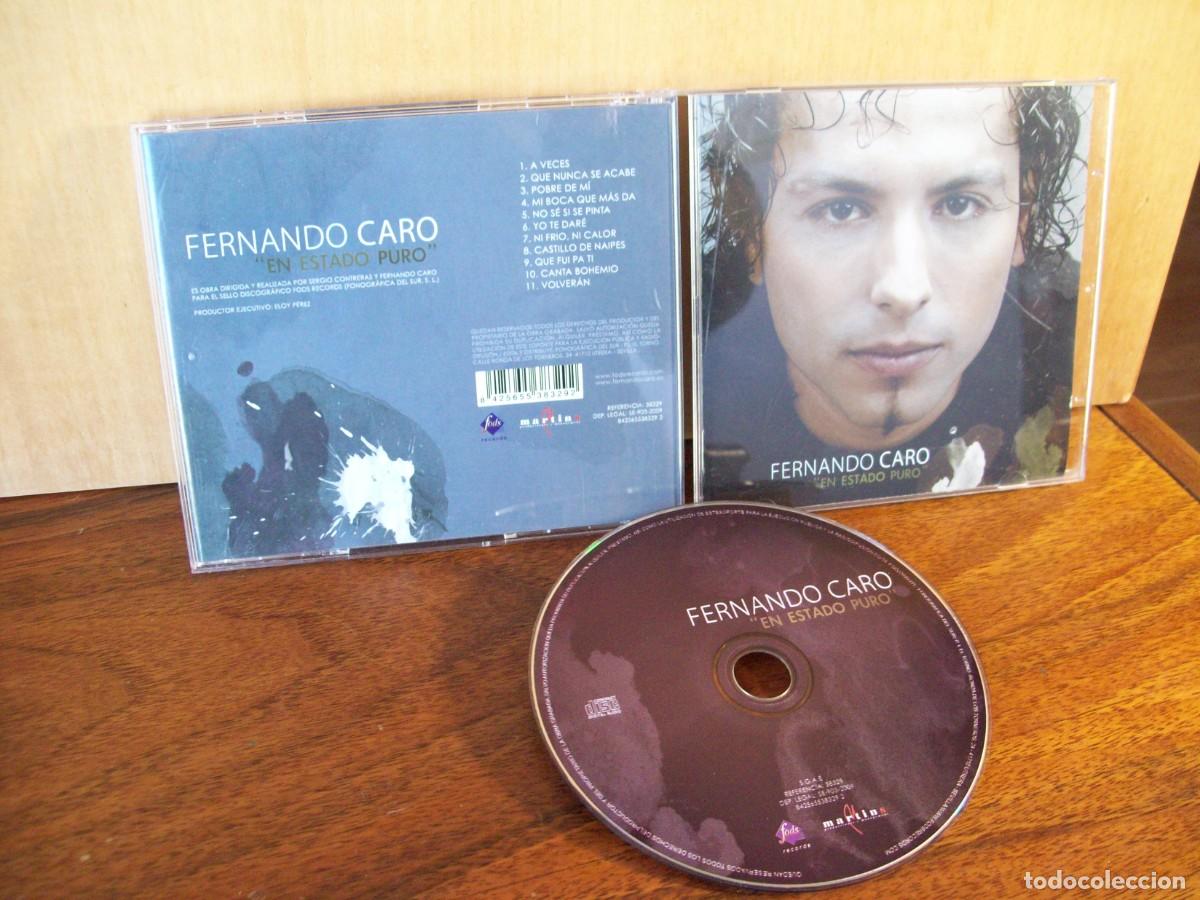 CDs de m&uacute;sica: FERNANDO CARO - EN ESTADO PURO CD - Foto 1