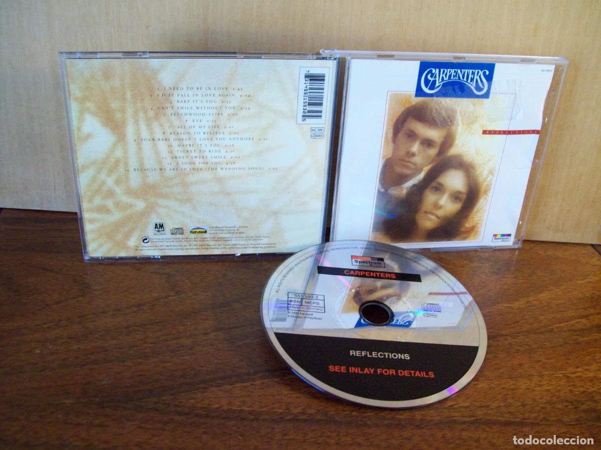 CDs de m&uacute;sica: CARPENTERS - REFLECTION - CD SER8IE SPECTRUM - Foto 1