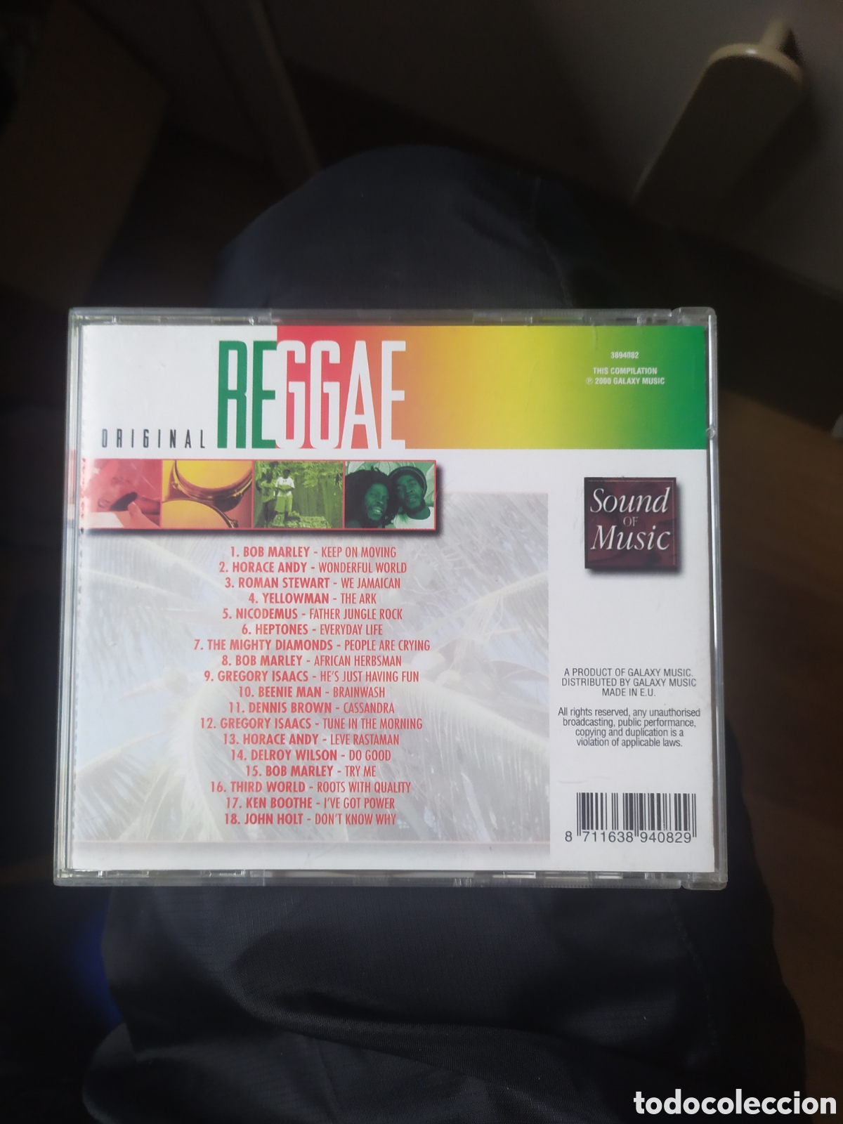 CDs de m&uacute;sica: CD varios artistas. Original Reggae - Foto 2