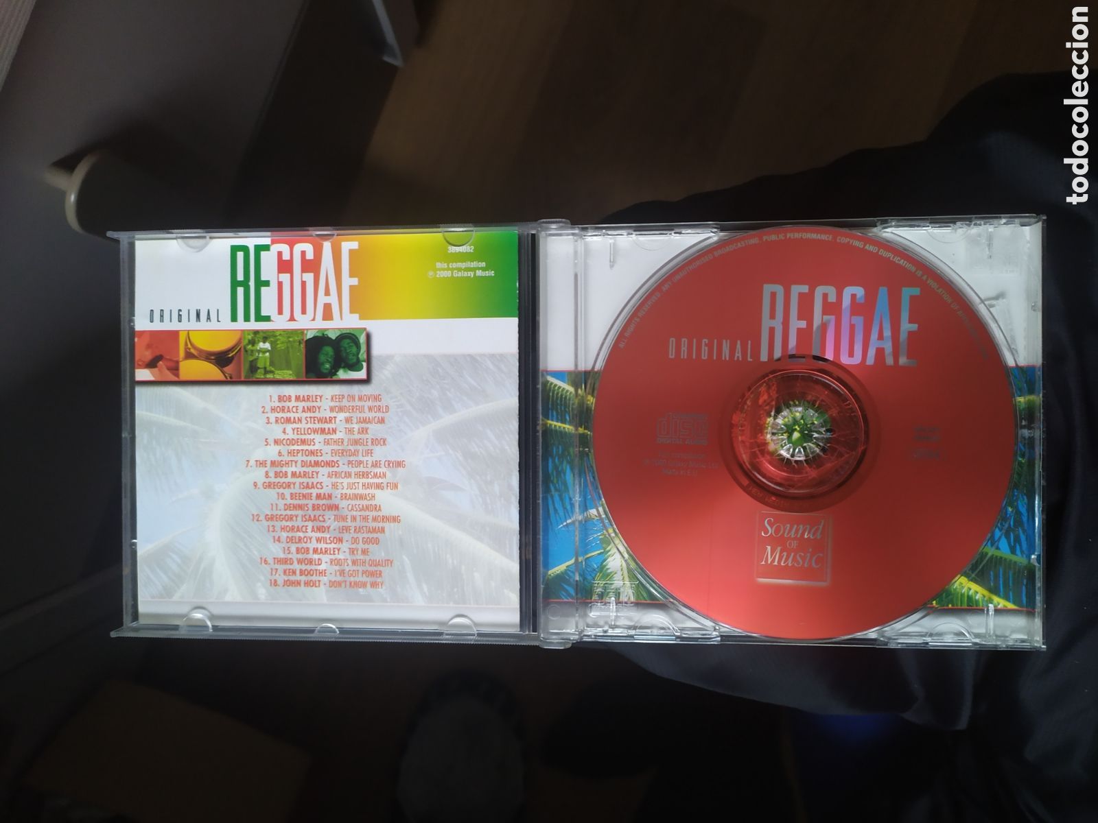 CDs de m&uacute;sica: CD varios artistas. Original Reggae - Foto 3