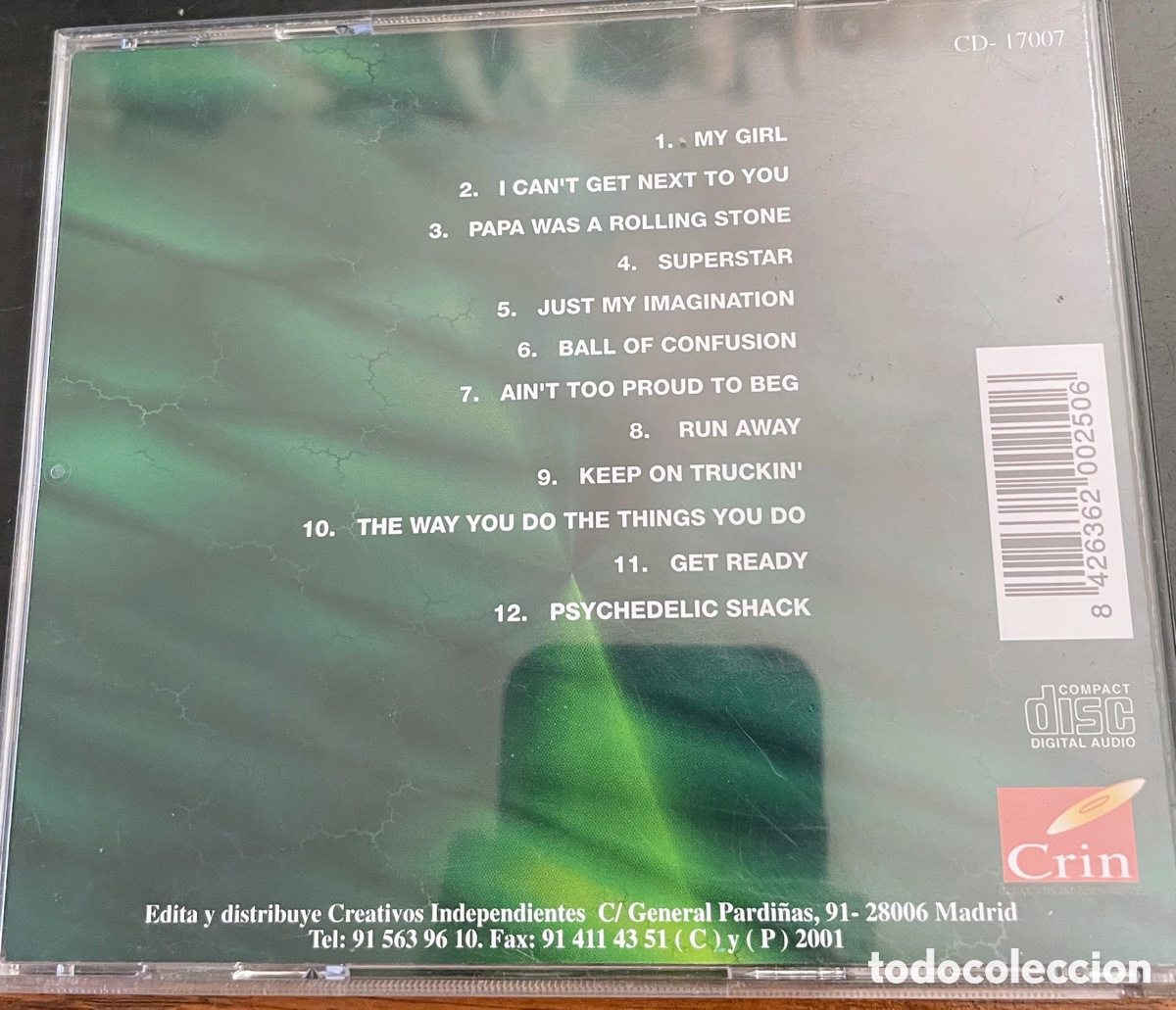 CDs de m&uacute;sica: The Temptation Paoa Was a Rolling Stone - Foto 2