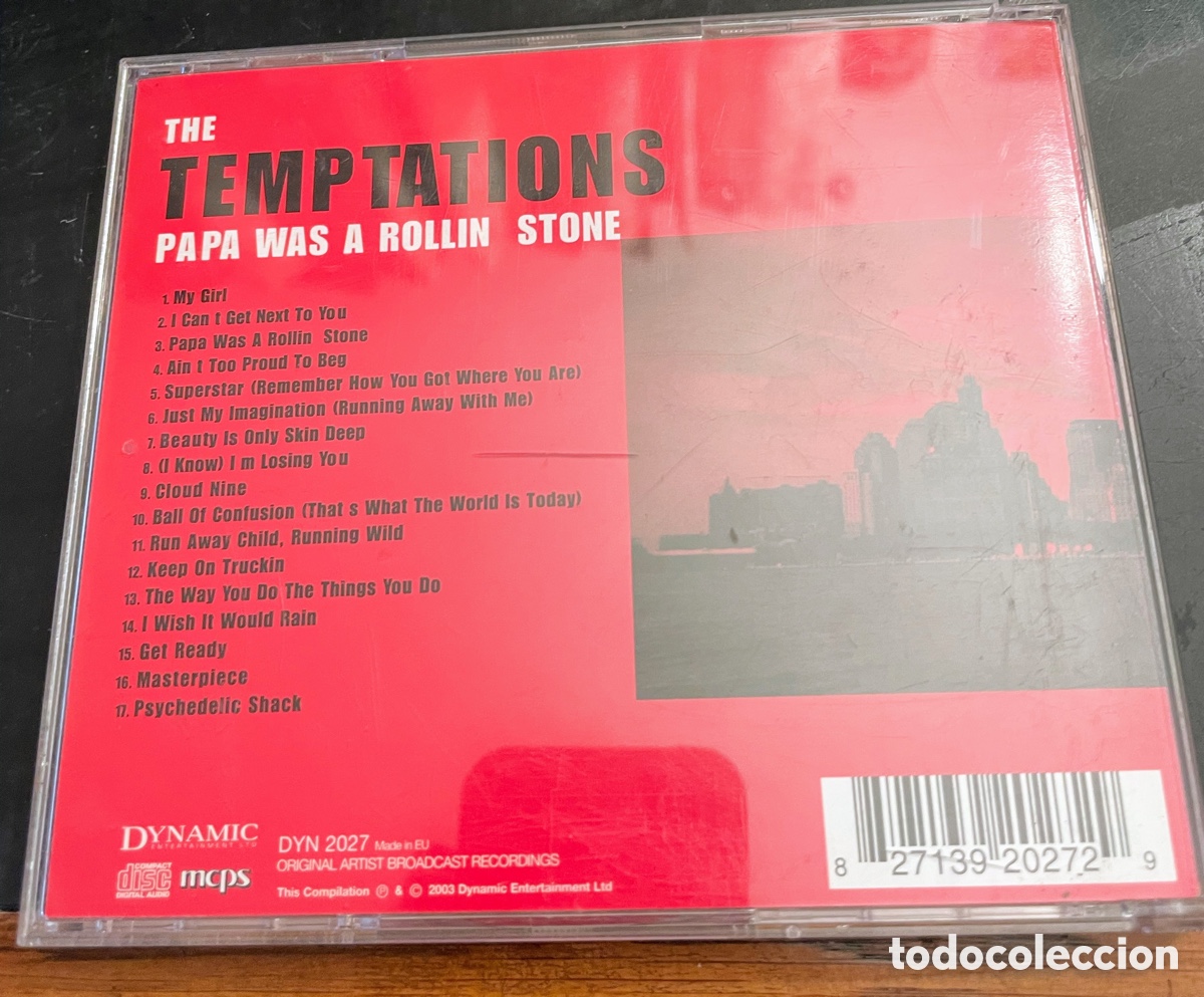 CDs de m&uacute;sica: The Temptations Pap&aacute; Was a Rolling Stone - Foto 2