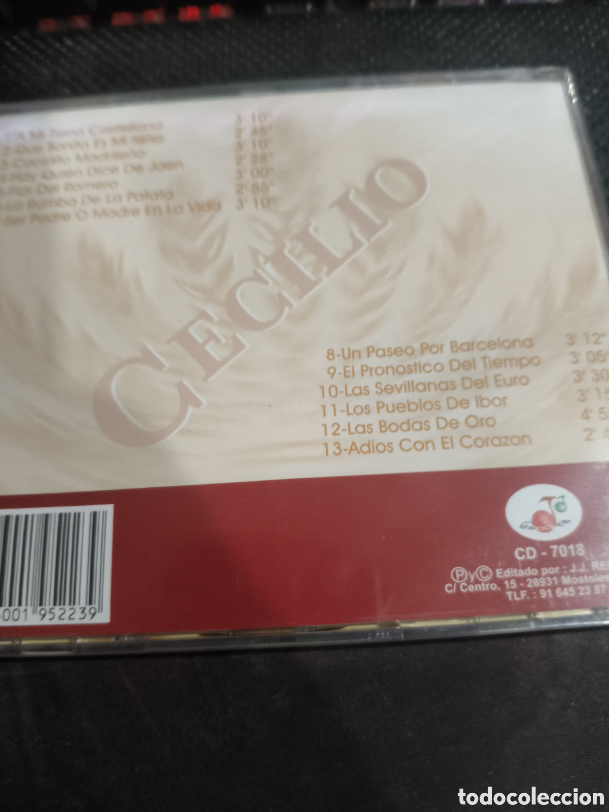 CDs de m&uacute;sica: Cecilio CD Nuevo a estrenar -27 - Foto 2