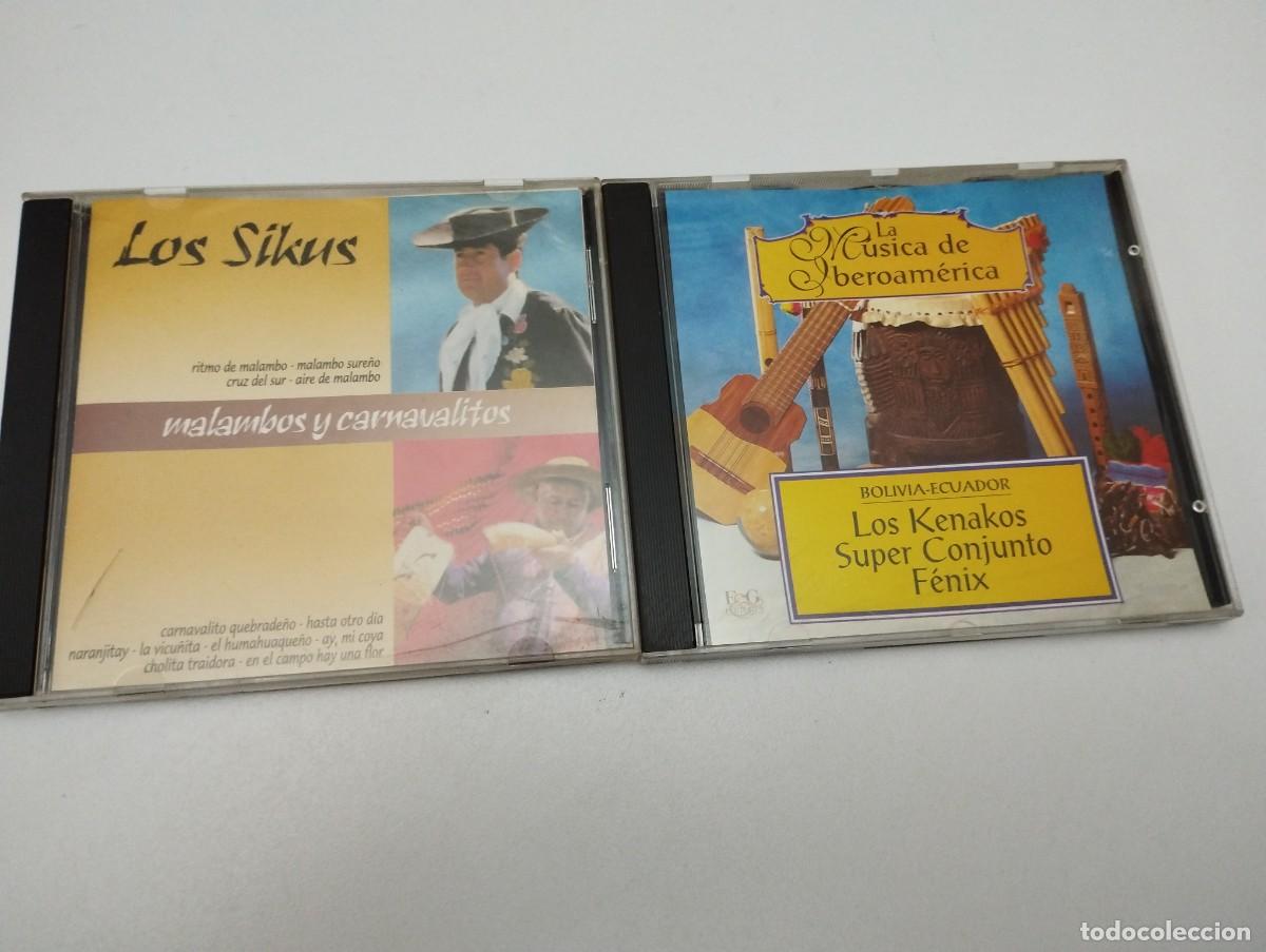CDs de m&uacute;sica: 2 CD LOS SIKUS - MUSICA HISPANOAMERICANA - Foto 1