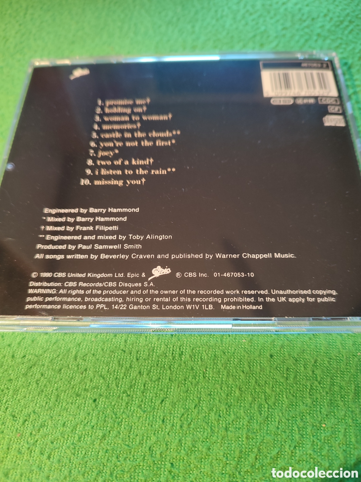 CDs de m&uacute;sica: Beverley Craven - Beverly Craven CD - Foto 3