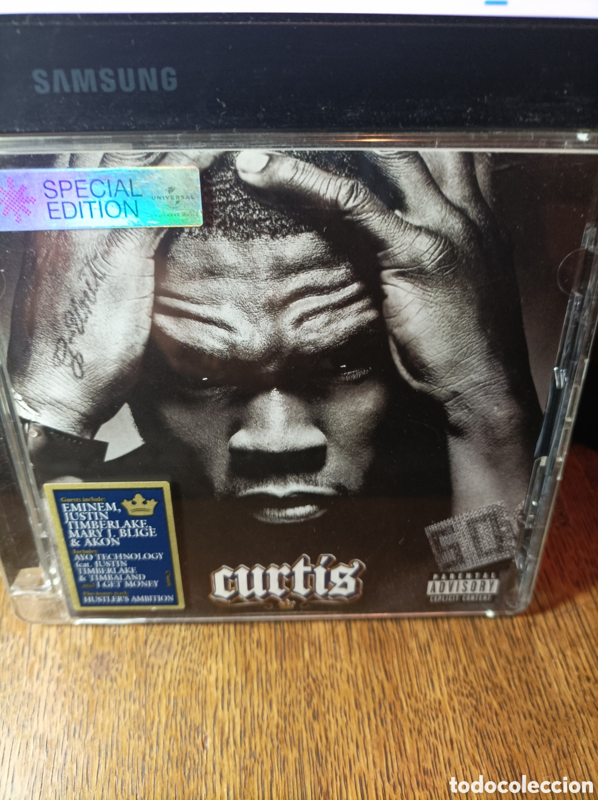 CDs de m&uacute;sica: Curtis. Eminem Justin Timberlake. Cd - Foto 1