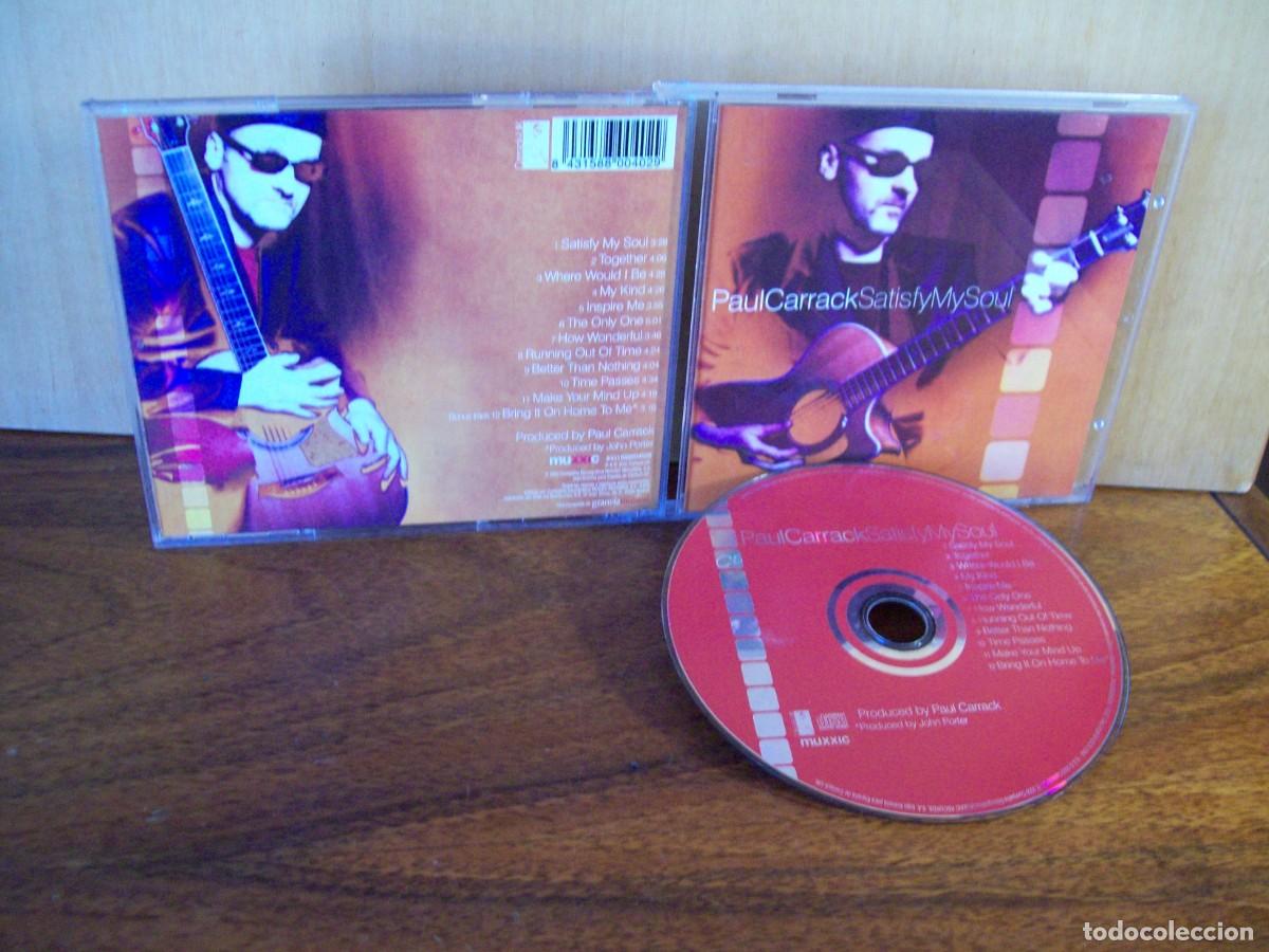CDs de m&uacute;sica: PAUL CARRACK - SATISFY MY SOUL - CD - Foto 1