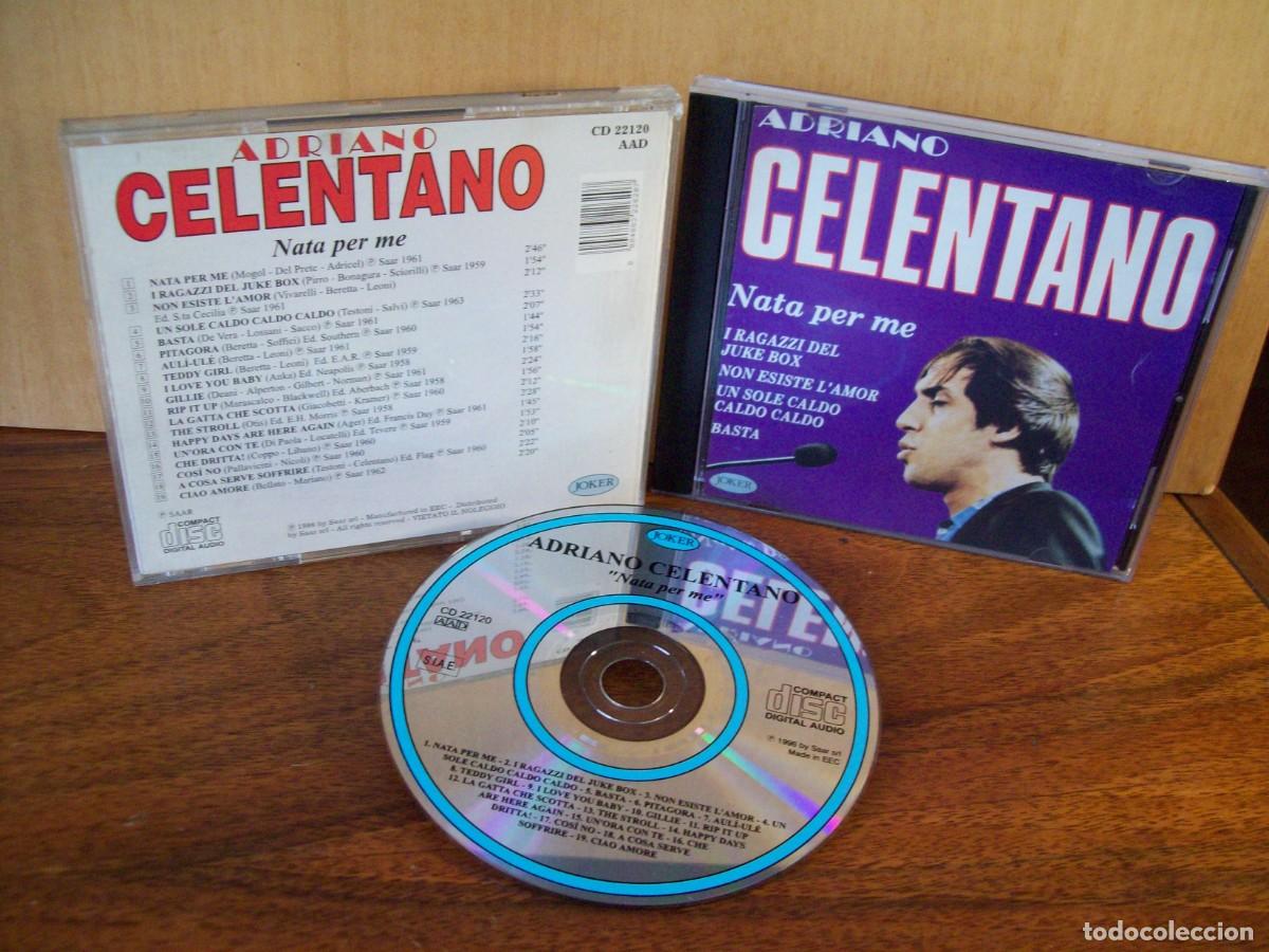 CDs de m&uacute;sica: ADRIANO CELENTANO - NATA PER ME - CD MADE IN EEC - Foto 1