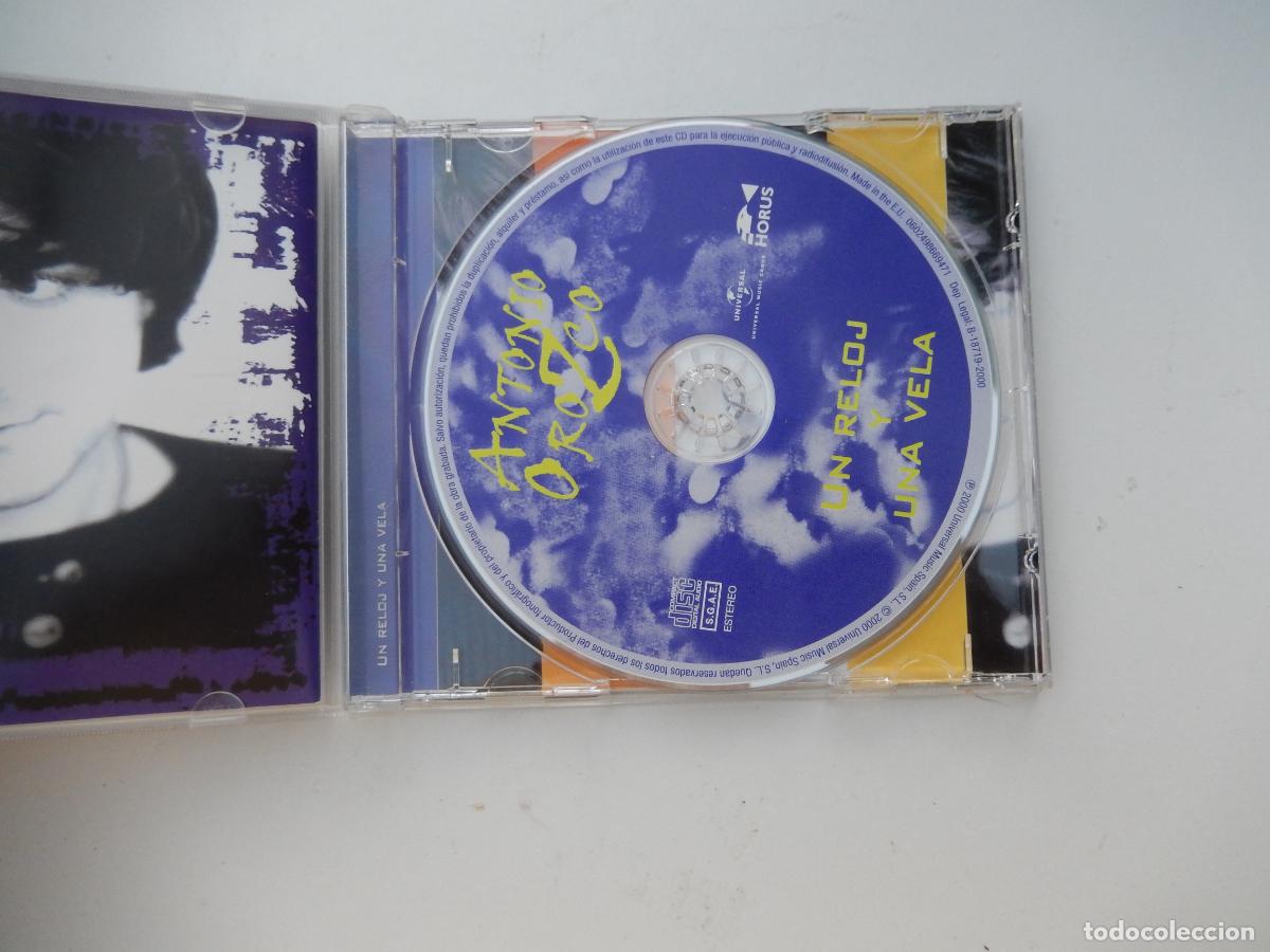 CDs de m&uacute;sica: ANTONIO OROZCO - UN RELOJ Y UNA VELA CD - Foto 2