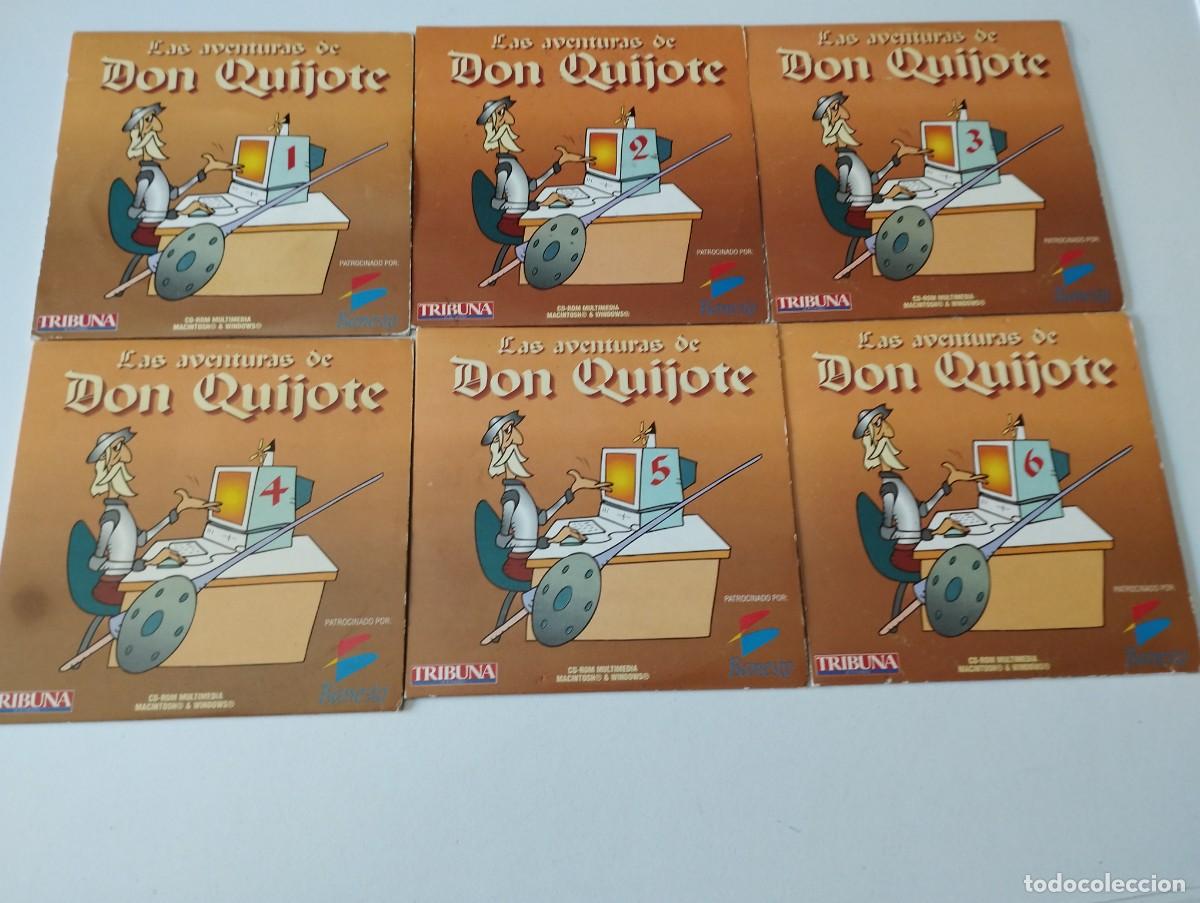 CDs de m&uacute;sica: 6 CD ROM LAS AVENTURAS DEL QUIJOTE AUDIO LIBRO