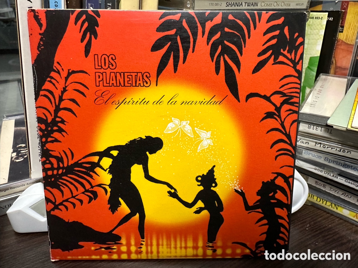 CDs de m&uacute;sica: Los Planetas - El Esp&iacute;ritu De La Navidad (CD, Single + DVD) - Foto 1