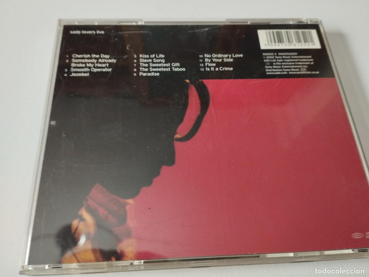 CDs de m&uacute;sica: CD SADE GRANDES EXITOS EN VIVO - Foto 2