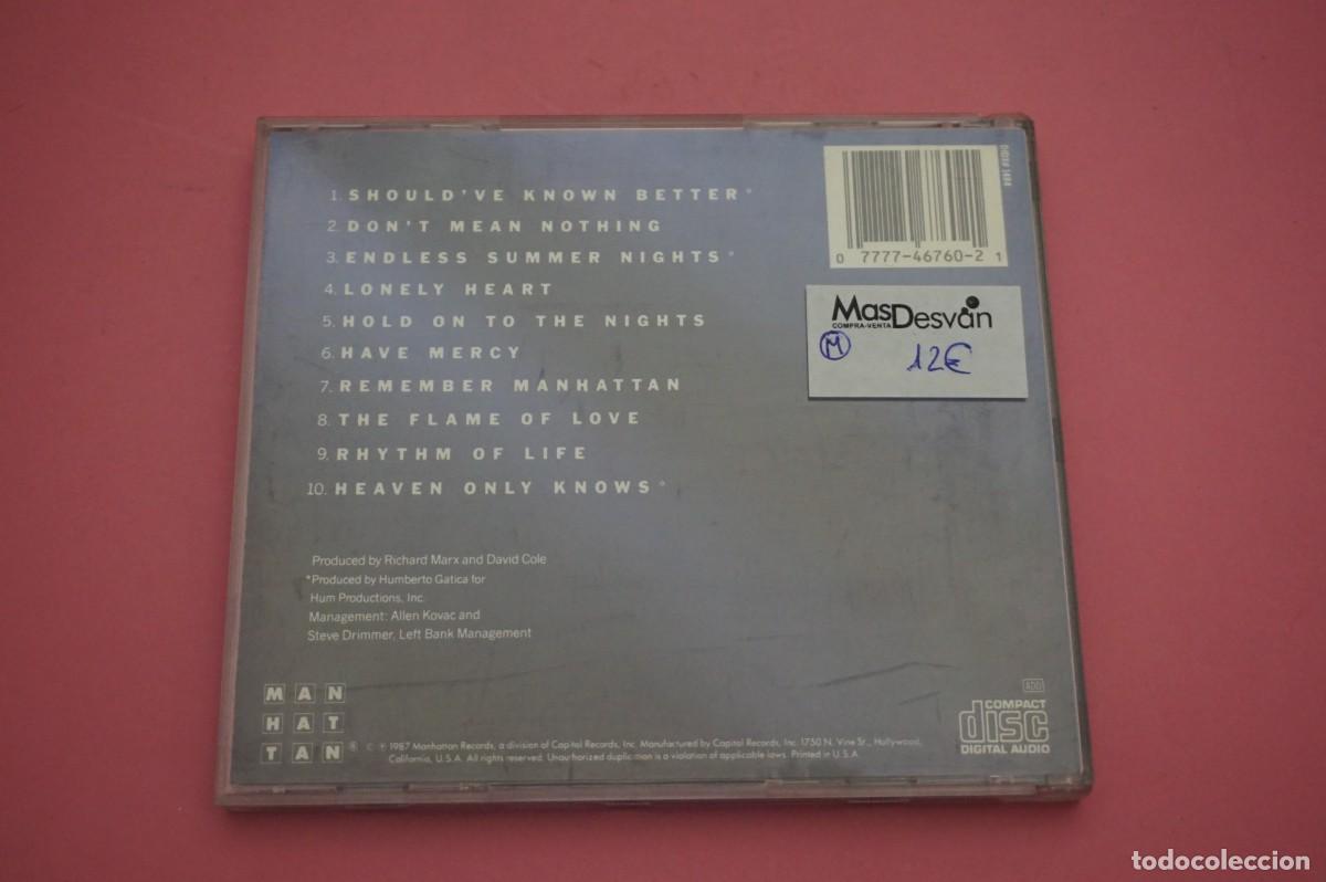 CDs de m&uacute;sica: CD - RICHARD MARX - DISCO COMO NUEVO - Foto 3