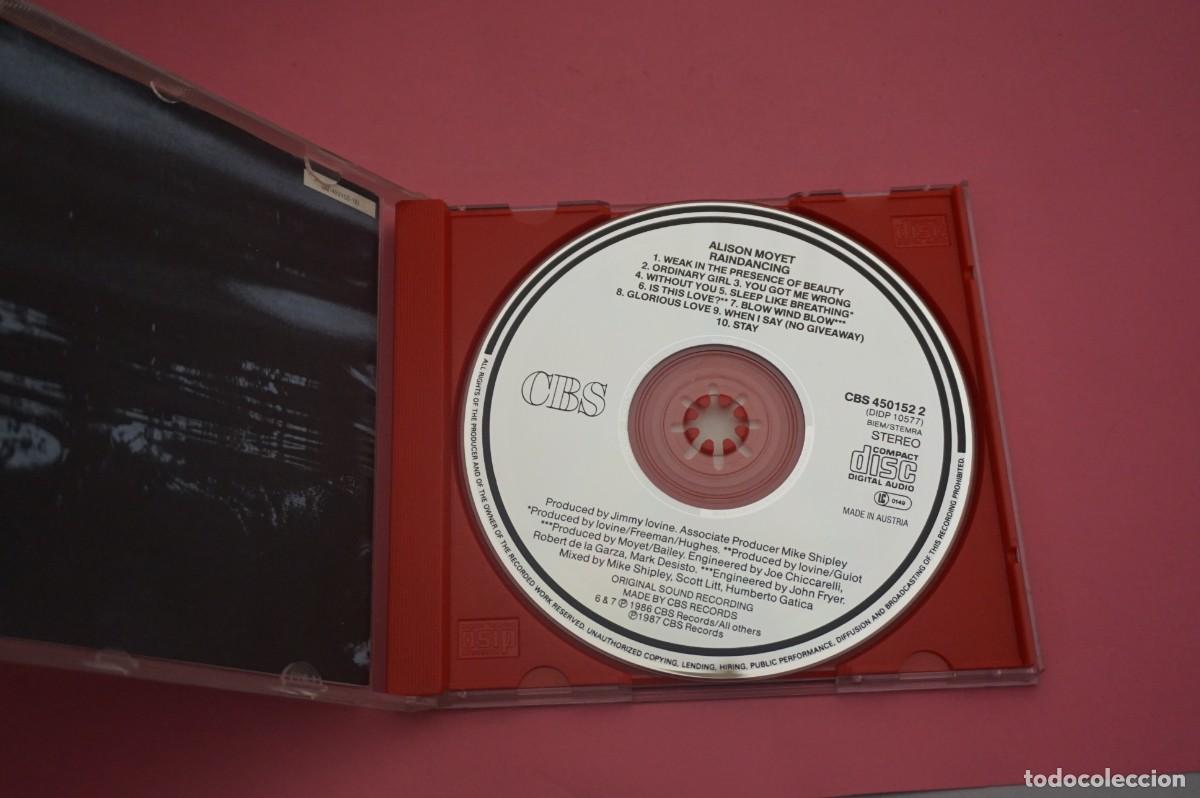 CDs de m&uacute;sica: CD - ALISON MOYET - RAINDANCING - DISCO COMO NUEVO - Foto 2