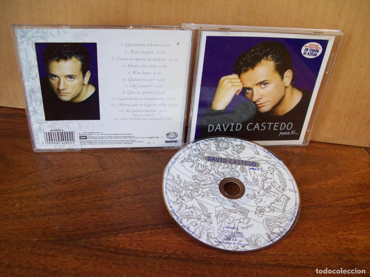 CDs de m&uacute;sica: DAVID CASTEDO - PARA TI - CD - Foto 1